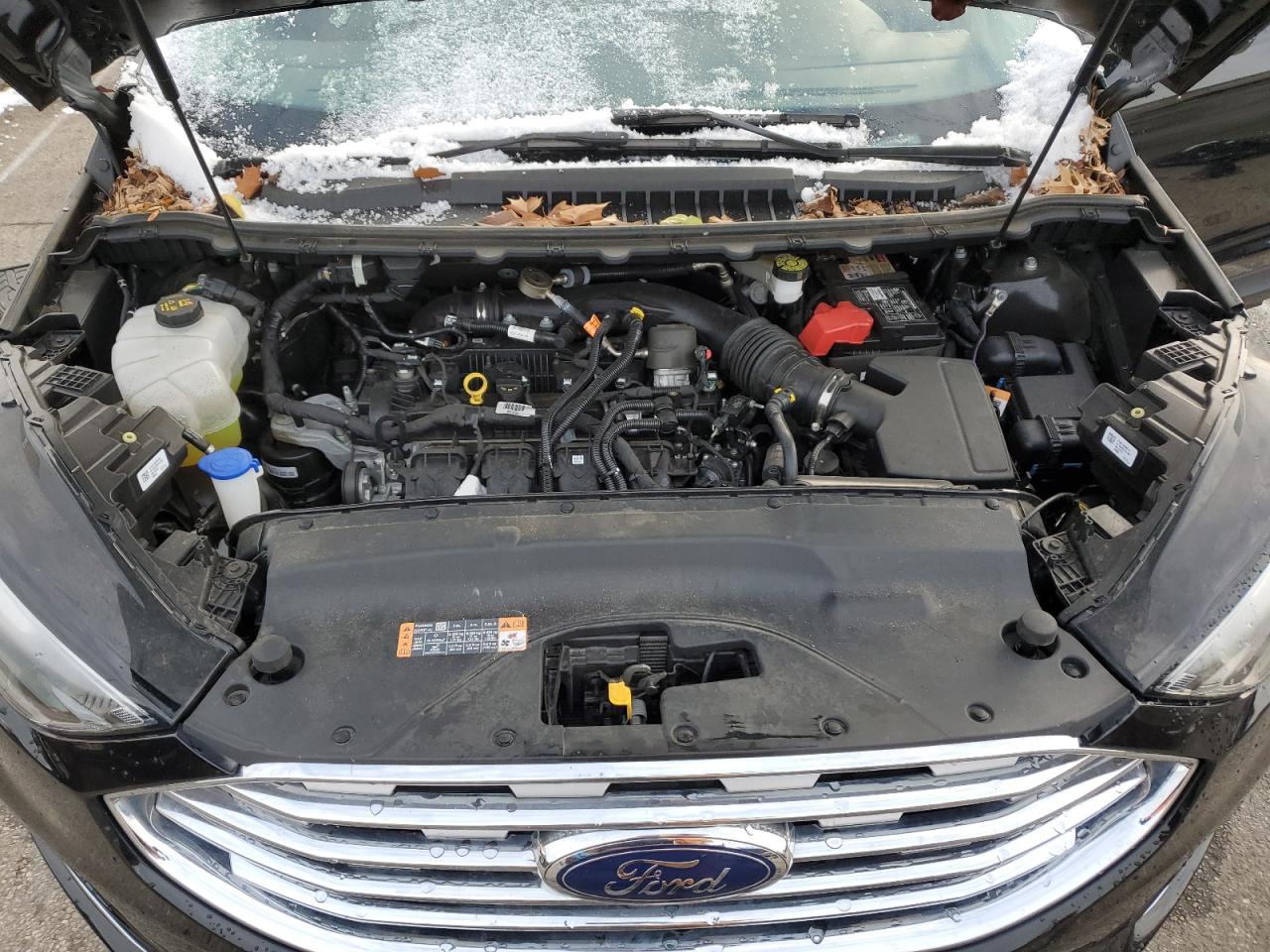 2022 Ford Edge VIN 2FMPK4J91NBA09126 Copart auction photo, rear end damage thumbnail 12