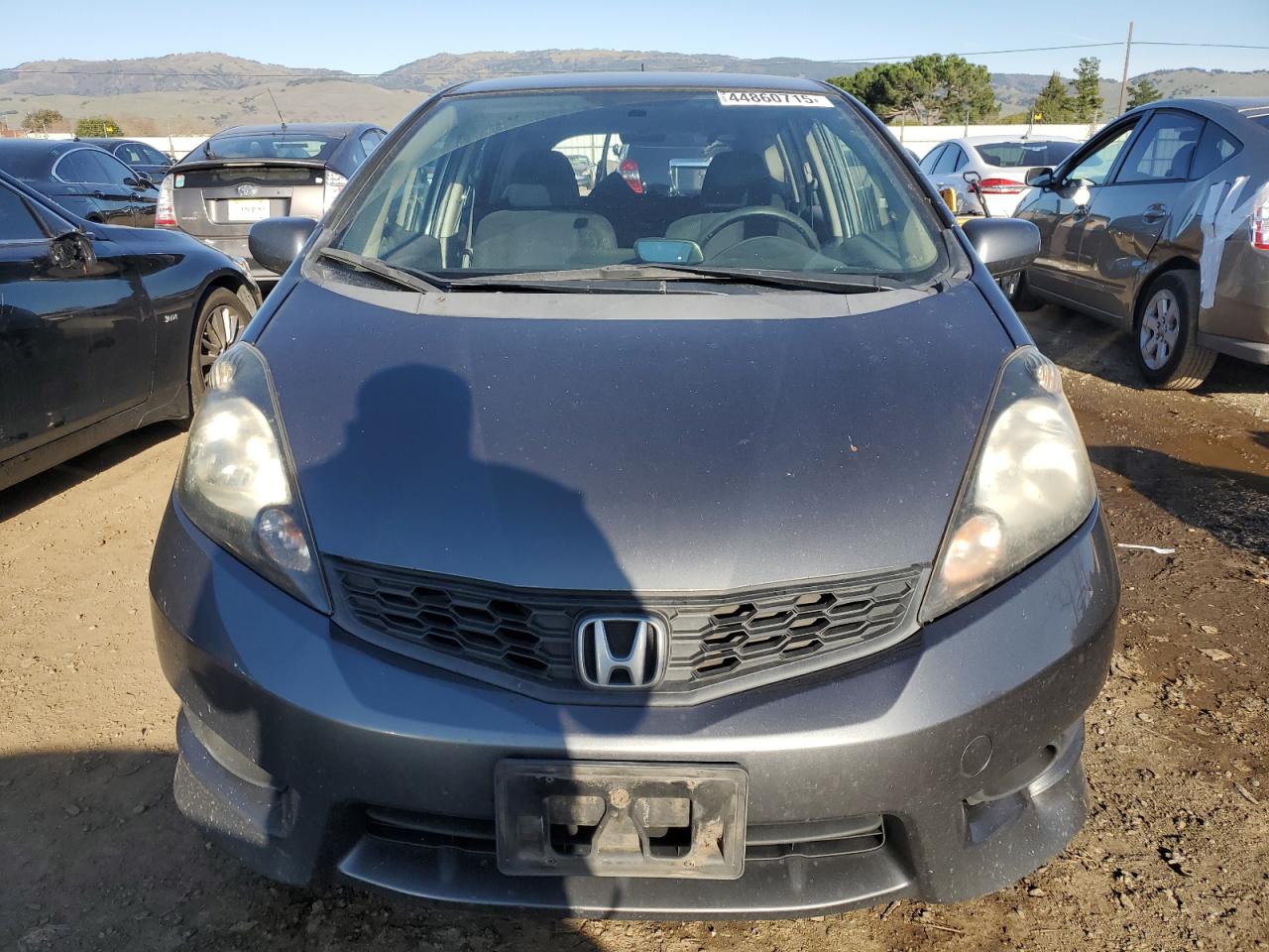 2013 Honda Fit VIN JHMGE8G56DC041199 Copart auction photo, rear end damage thumbnail 5
