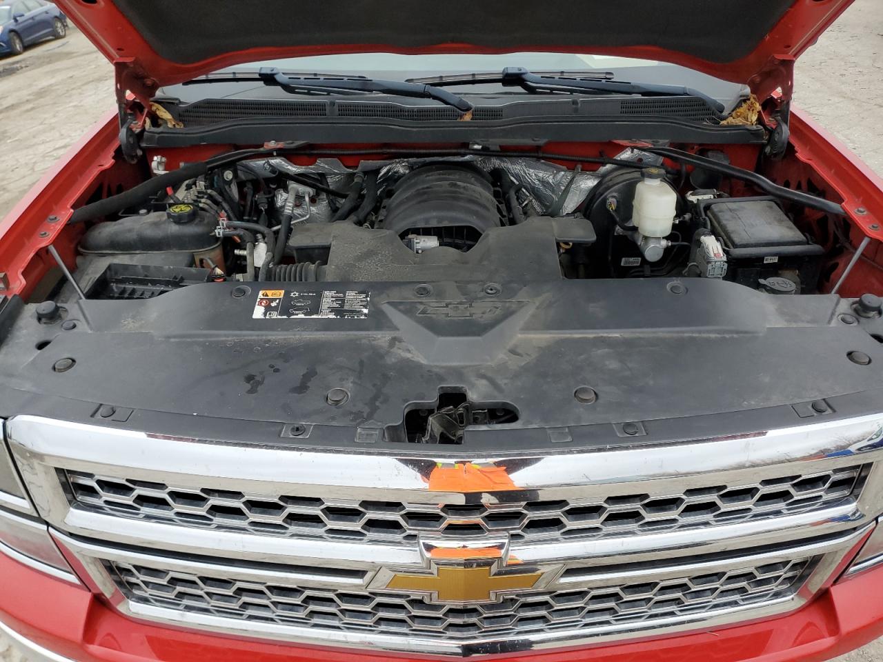 2015 Chevrolet Silverado VIN 3GCUKREC3FG255989 Copart auction photo, front end / minor dent/scratches damage thumbnail 13