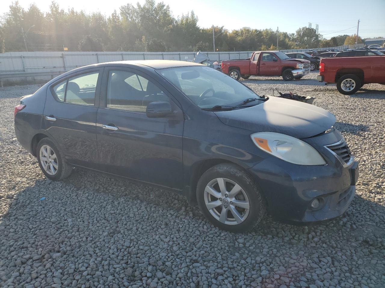 2012 Nissan Versa VIN 3N1CN7AP1CL877139 Copart auction photo, front end damage thumbnail 4