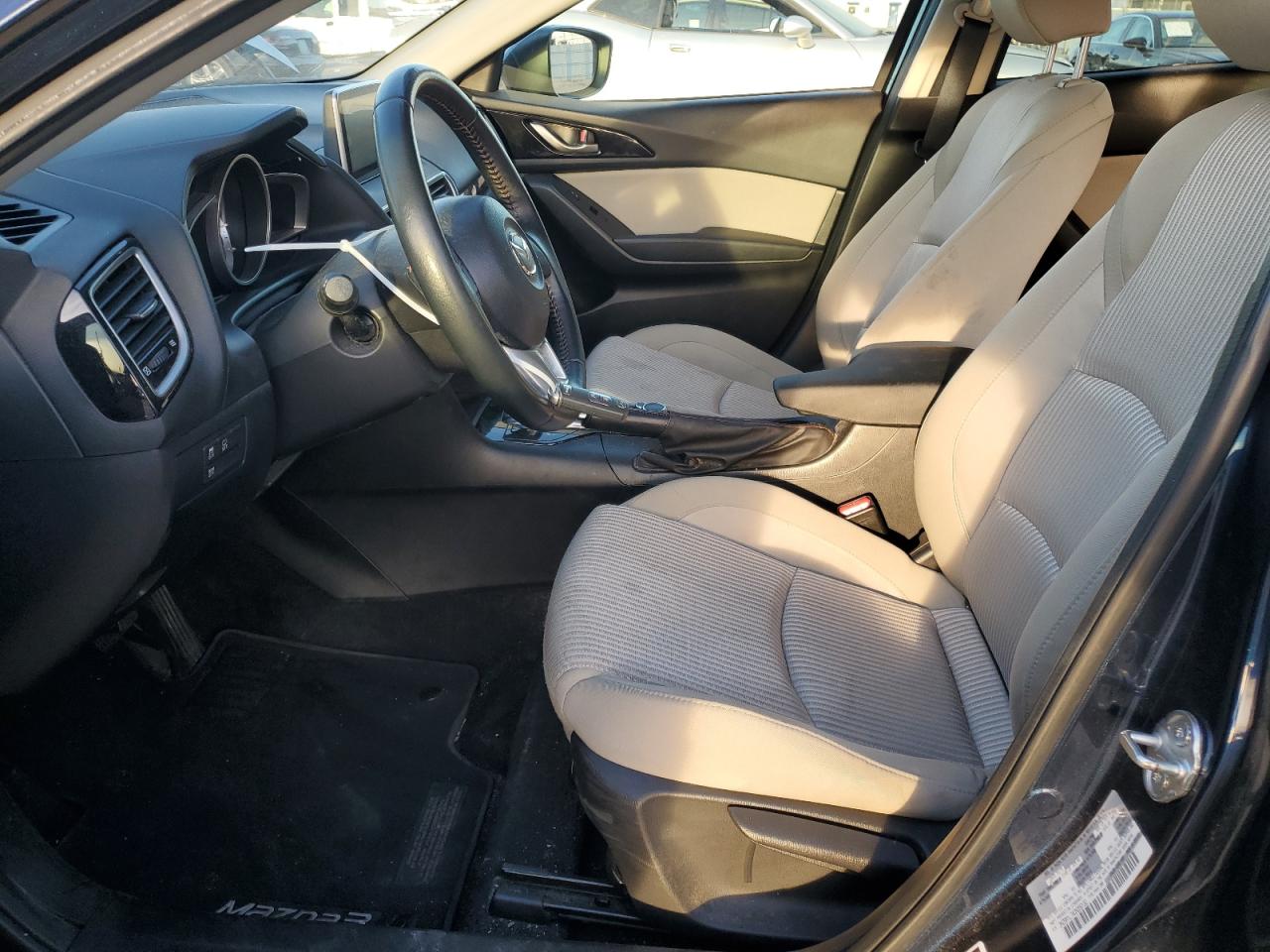 2016 Mazda 3 VIN 3MZBM1L74GM269182 Copart auction photo, rear end / side damage thumbnail 7