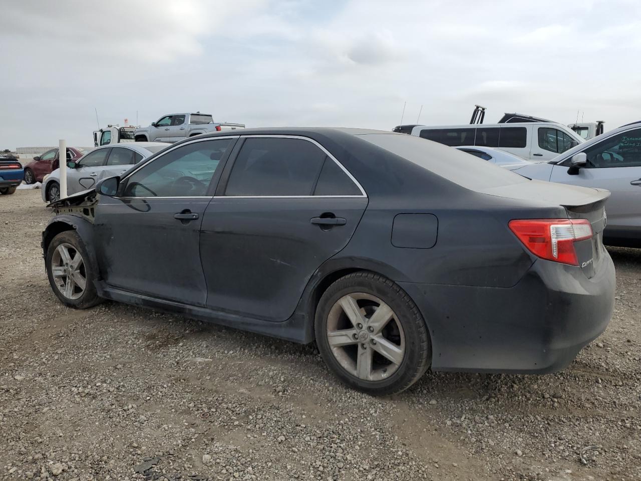 2014 Toyota Camry VIN 4T1BF1FK7EU419223 Copart auction photo, front end damage thumbnail 2