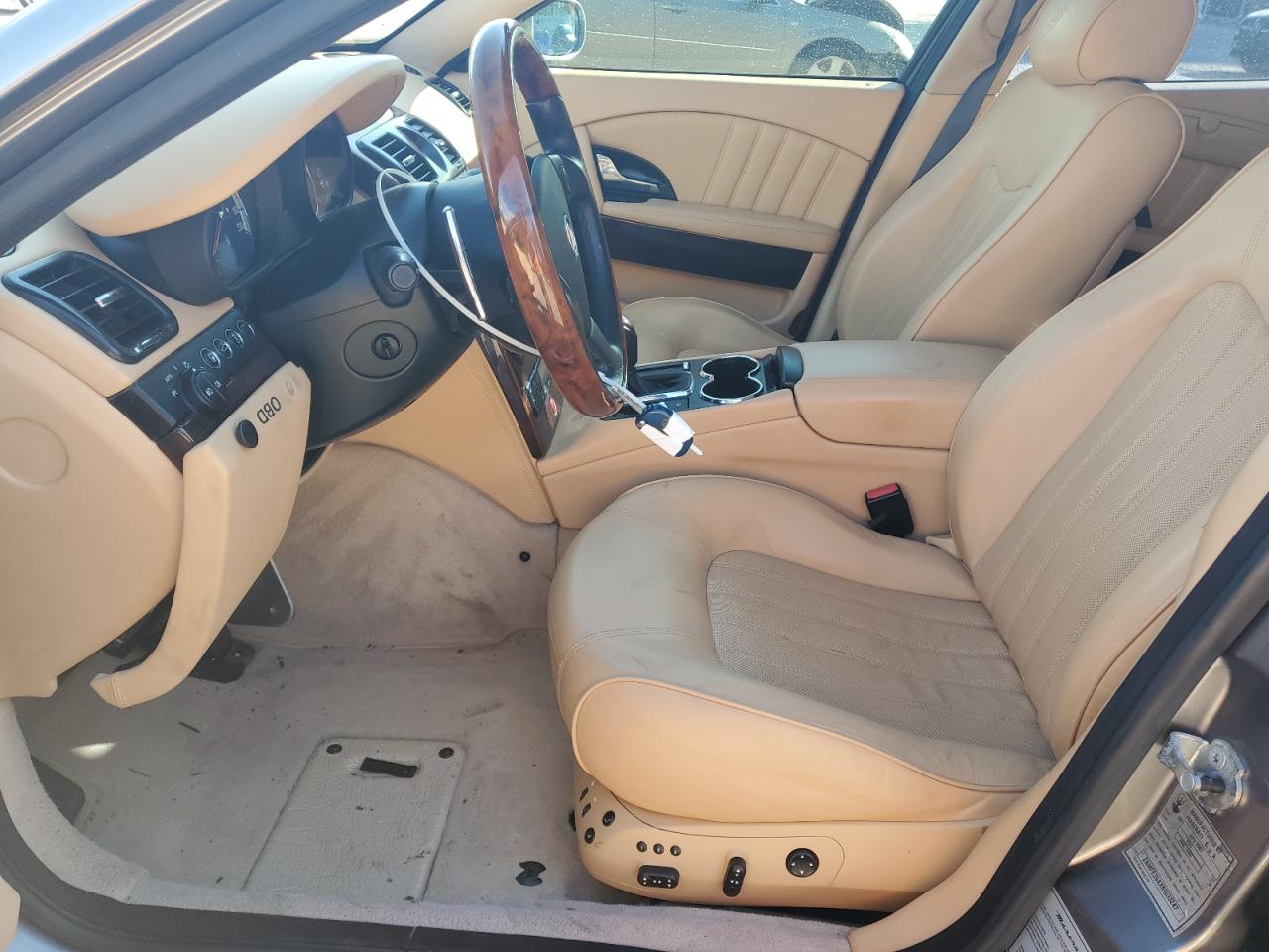 2008 Maserati Quattroporte VIN ZAMFE39AX80033247 Copart auction photo, normal wear damage thumbnail 7