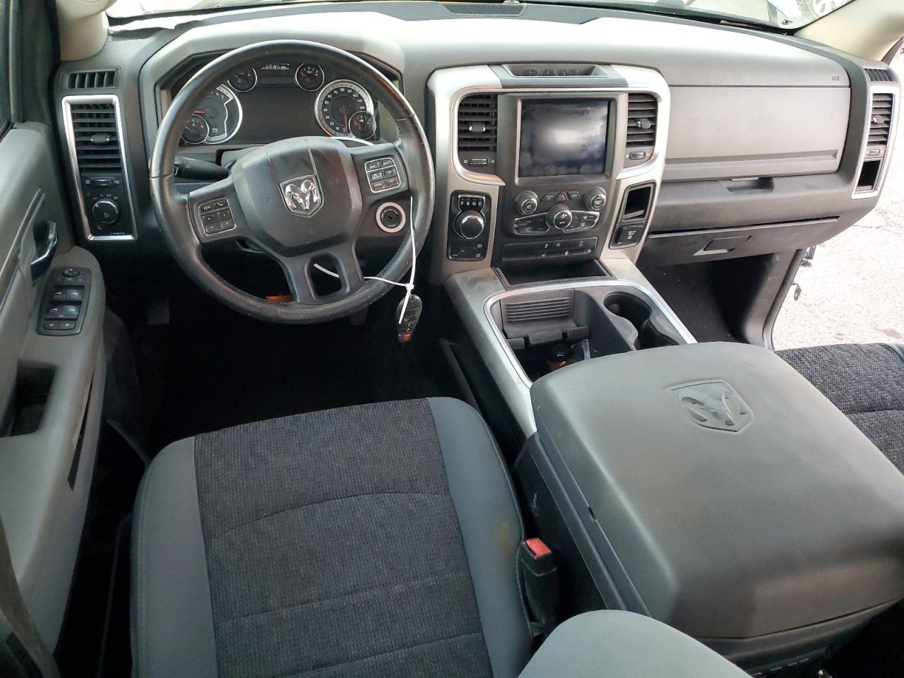 2019 RAM 1500 VIN 1C6RR7LT7KS655282 Copart auction photo, side damage thumbnail 8