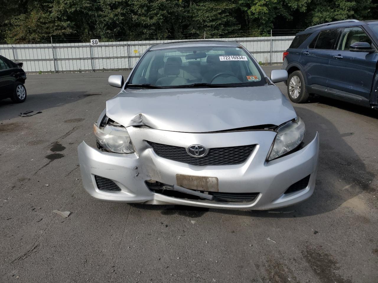 2010 Toyota Corolla VIN 1NXBU4EE8AZ264355 Copart auction photo, front end damage thumbnail 5