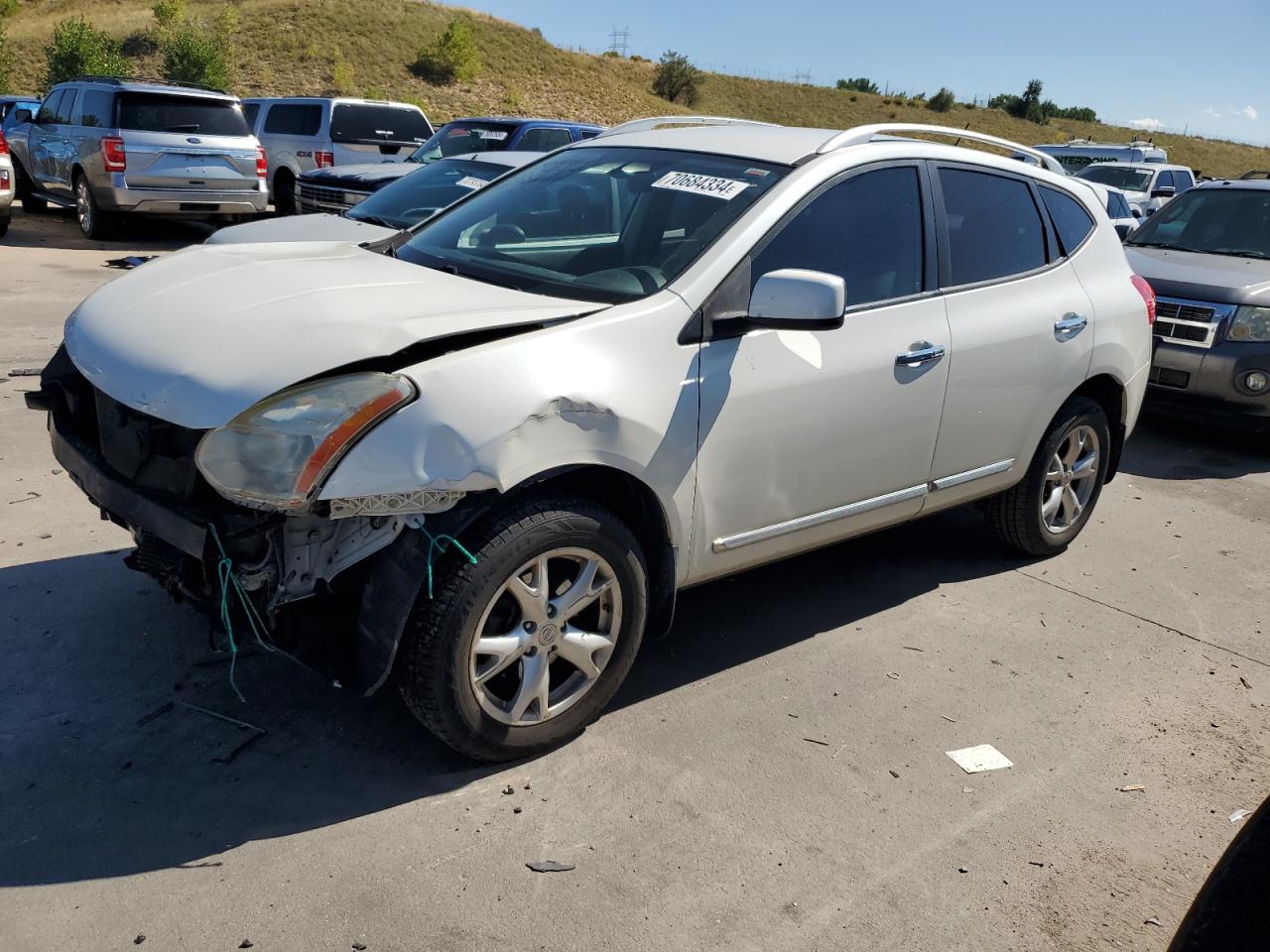 2011 Nissan Rogue VIN JN8AS5MV1BW283966