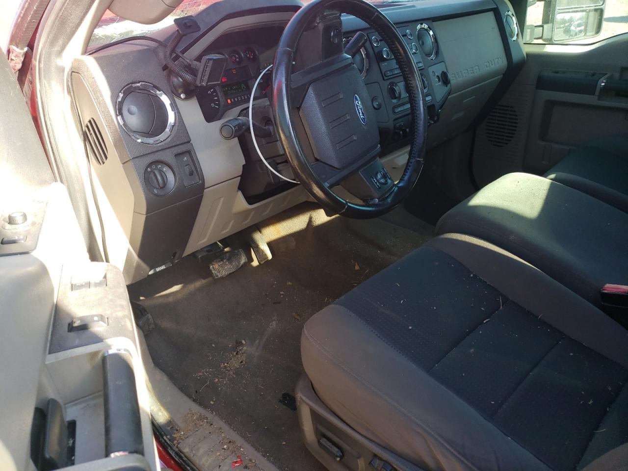 2009 Ford F250 VIN 1FTSX21R39EA83548 Copart auction photo, all over damage thumbnail 8