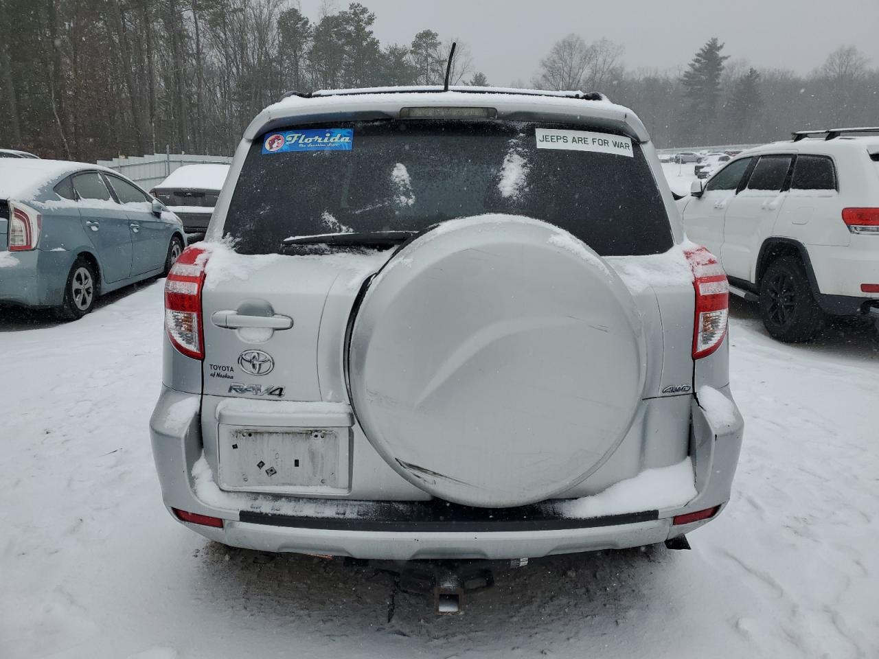 2011 Toyota RAV 4 VIN 2T3BF4DV8BW100432 Copart auction photo, side damage thumbnail 6