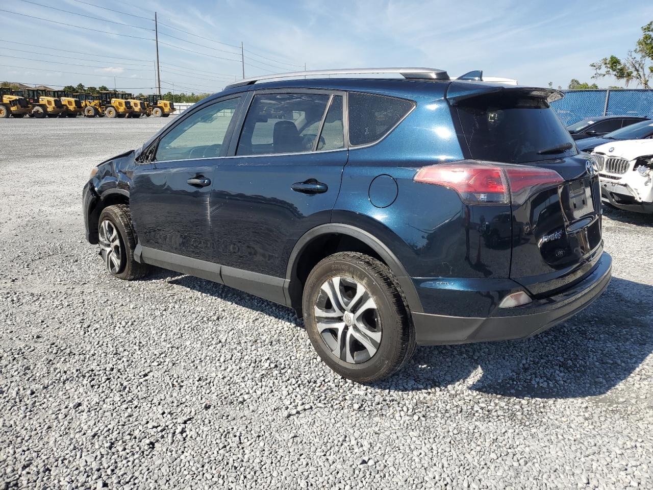 2018 Toyota RAV 4 VIN JTMZFREVXJJ207604 Copart auction photo, front end / undercarriage damage thumbnail 2