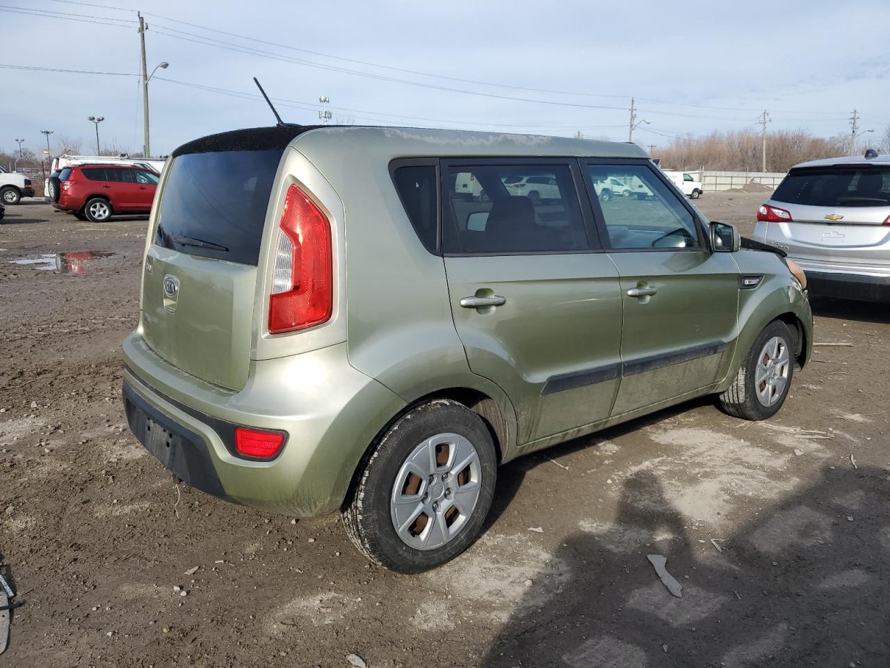 2012 KIA Soul VIN KNDJT2A57C7413031 Copart auction photo, front end / minor dent/scratches damage thumbnail 3