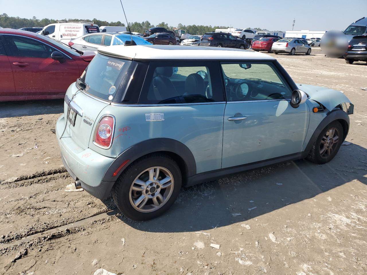 2013 MINI Cooper VIN WMWSU3C5XDT548935 Copart auction photo, front end damage thumbnail 3