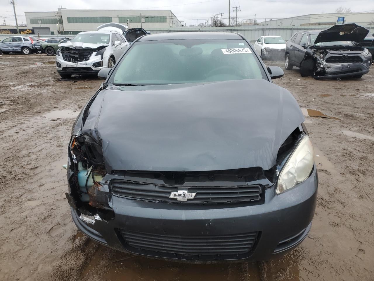 2010 Chevrolet Impala VIN 2G1WA5EK5A1204693 Copart auction photo, front end / side damage thumbnail 5