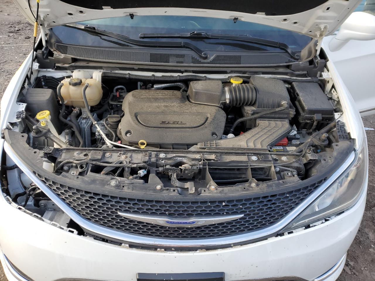 2020 Chrysler Pacifica VIN 2C4RC1BG3LR284443 Copart auction photo, front end / side damage thumbnail 12