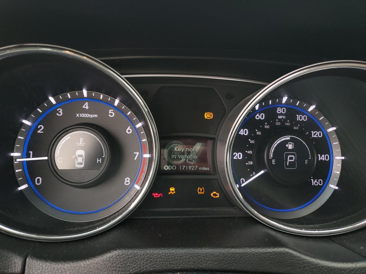 2013 Hyundai Sonata VIN 5NPEC4AC9DH782207 Copart auction photo, front end / side damage thumbnail 9