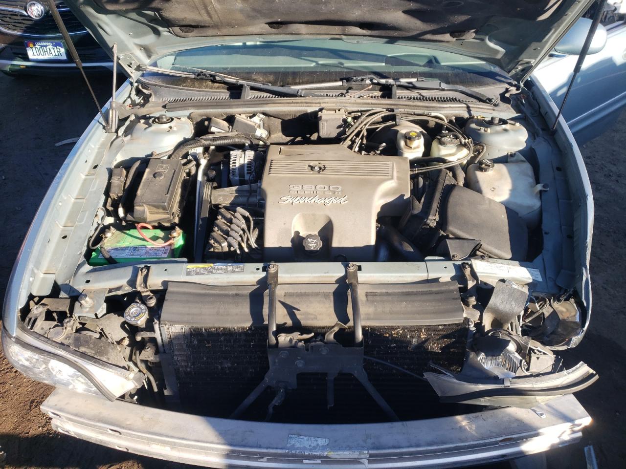 2004 Buick Park Avenue VIN 1G4CU541344108334 Copart auction photo, front end damage thumbnail 13