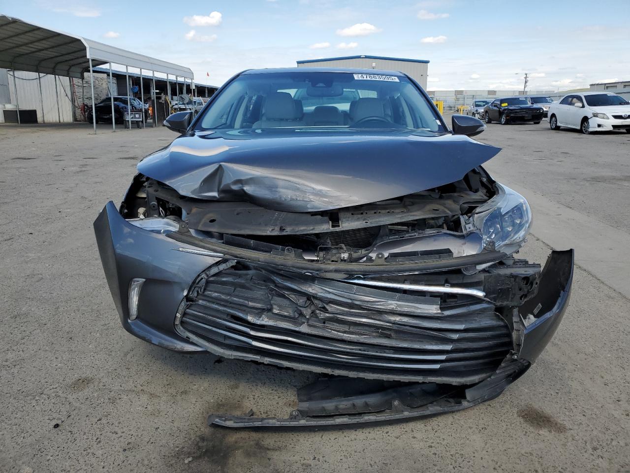 2018 Toyota Avalon VIN 4T1BD1EB4JU060916 Copart auction photo, front end / side damage thumbnail 5