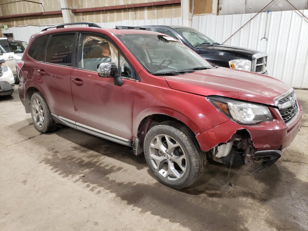 2018 Subaru Forester VIN JF2SJAWC9JH609122 Copart auction photo, rollover damage thumbnail 4