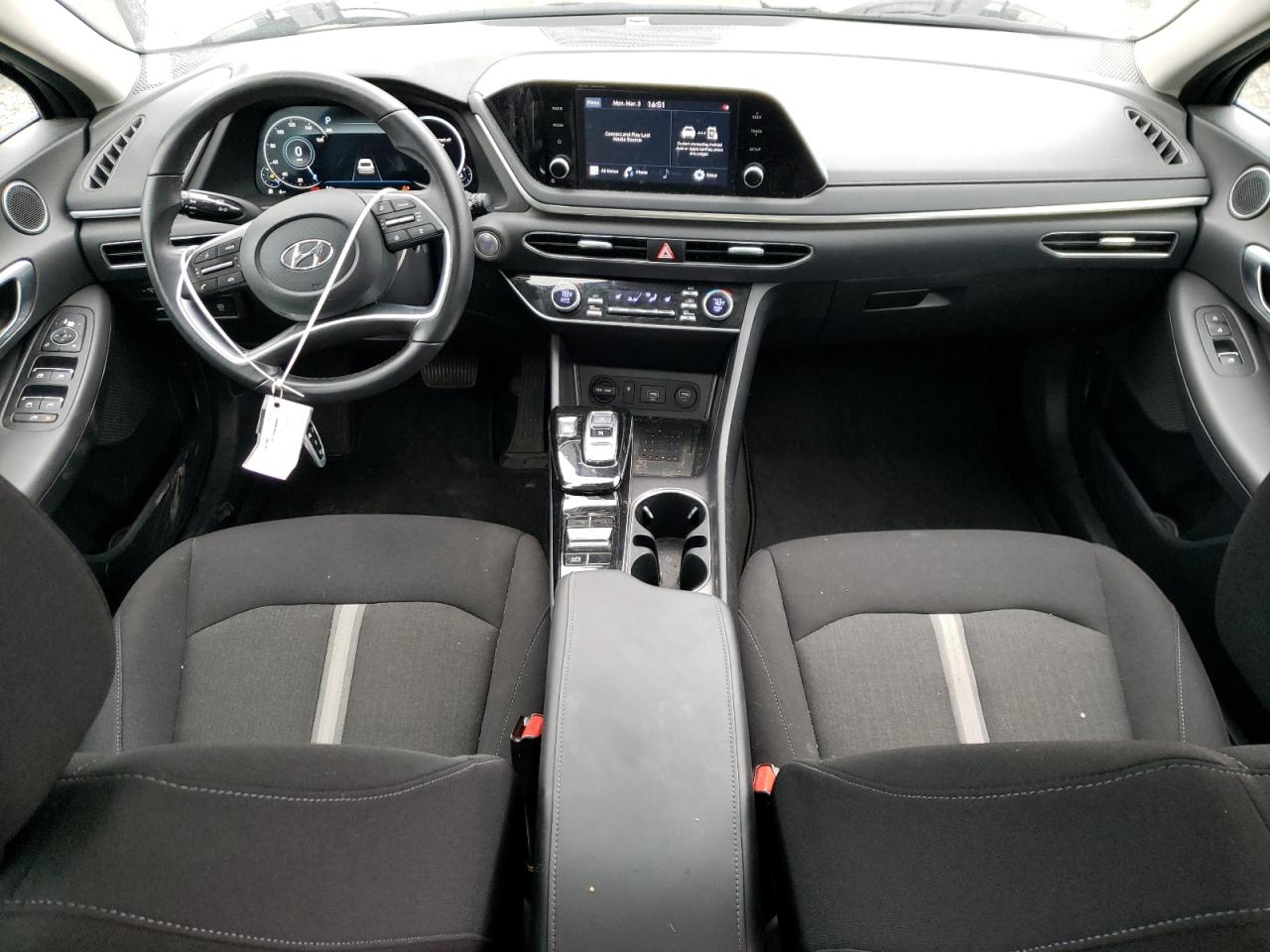 2022 Hyundai Sonata VIN KMHL14JA5NA167718 Copart auction photo, rear end damage thumbnail 8