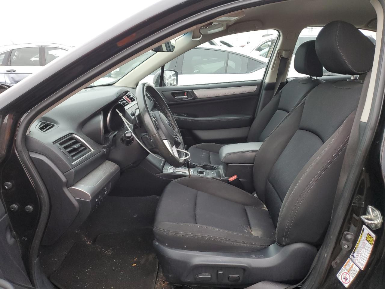 2017 Subaru Legacy VIN 4S3BNAF62H3046287 Copart auction photo, front end / rear end damage thumbnail 7