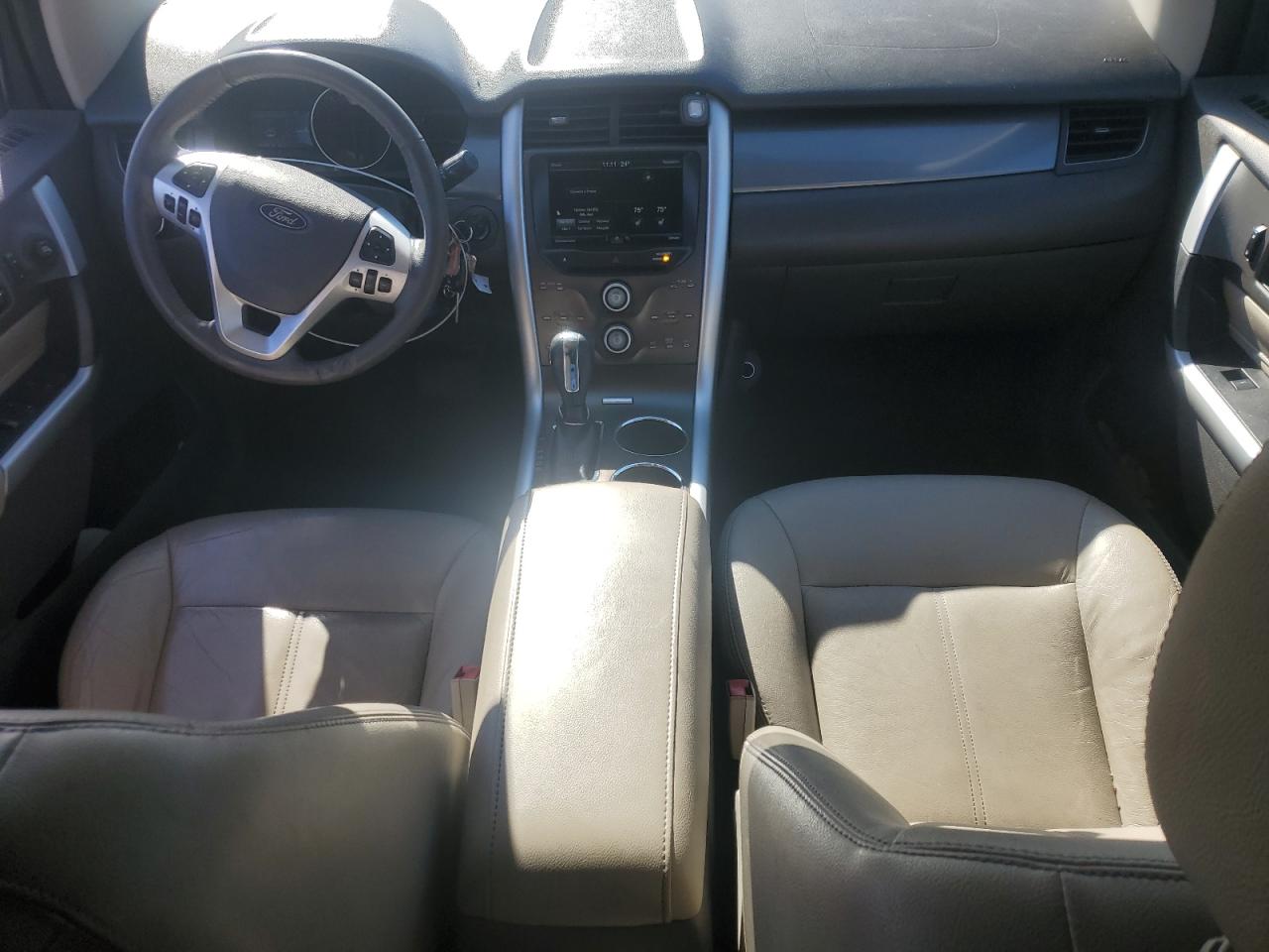 2013 Ford Edge VIN 2FMDK4JC9DBE09657 Copart auction photo, front end / mechanical damage thumbnail 8