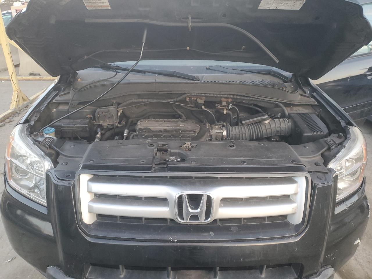 2006 Honda Pilot VIN 2HKYF18546H503257 Copart auction photo, front end damage thumbnail 12