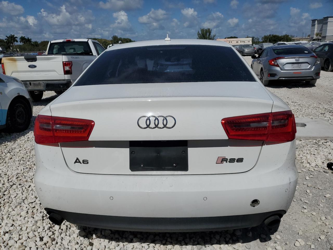 2014 Audi A6 VIN WAUGFAFC3EN055618 Copart auction photo, mechanical damage thumbnail 6