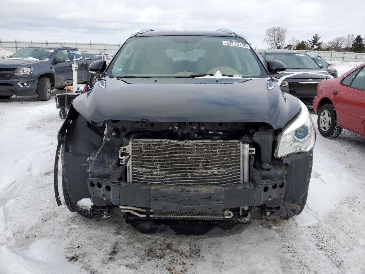 2017 Buick Enclave VIN 5GAKRBKD0HJ353372 Copart auction photo, front end damage thumbnail 5