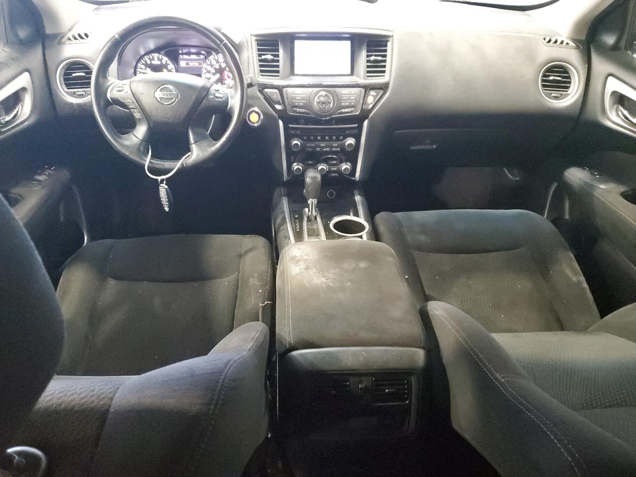 2014 Nissan Pathfinder VIN 5N1AR2MM1EC733632 Copart auction photo, top/roof / front end damage thumbnail 8