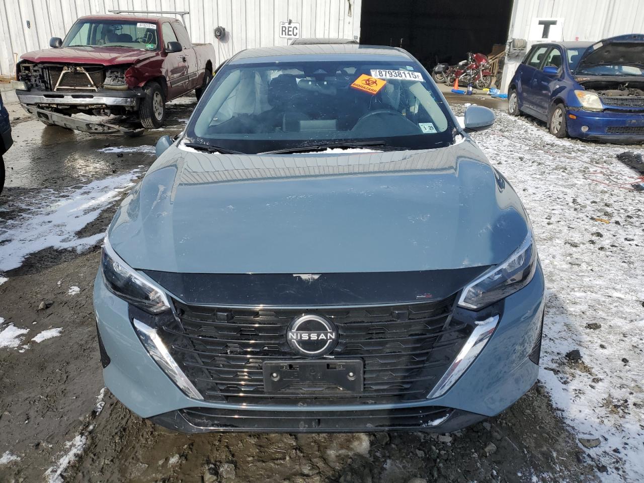 2024 Nissan Sentra VIN 3N1AB8CV3RY229279 Copart auction photo, side damage thumbnail 5