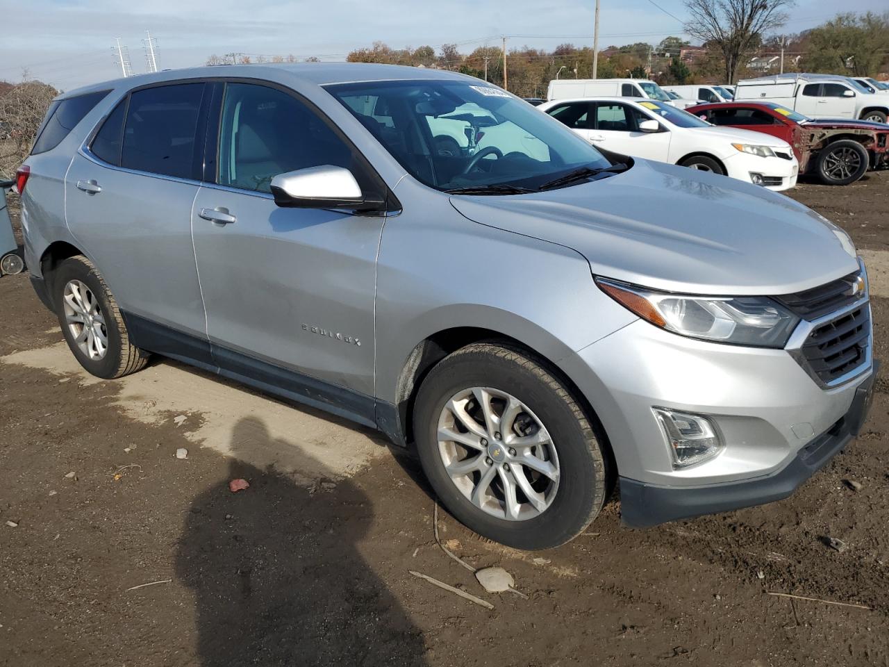 2018 Chevrolet Equinox VIN 2GNAXJEV1J6303315 Copart auction photo, rear end damage thumbnail 4