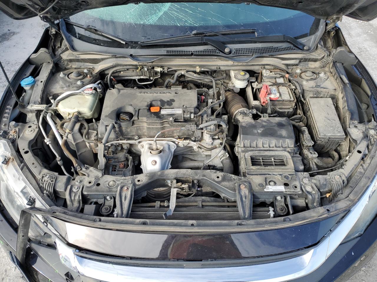 2017 Honda Civic VIN 19XFC2F5XHE028620 Copart auction photo, front end damage thumbnail 11