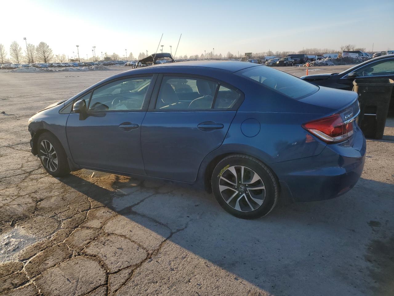 2013 Honda Civic VIN 19XFB2F87DE026363 Copart auction photo, front end damage thumbnail 2