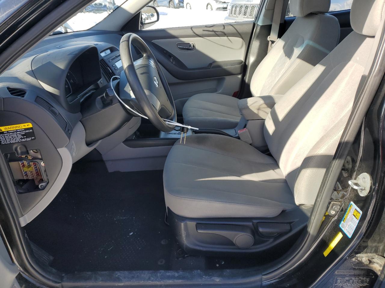 2010 Hyundai Elantra VIN KMHDU4AD2AU039189 Copart auction photo, rear end damage thumbnail 7
