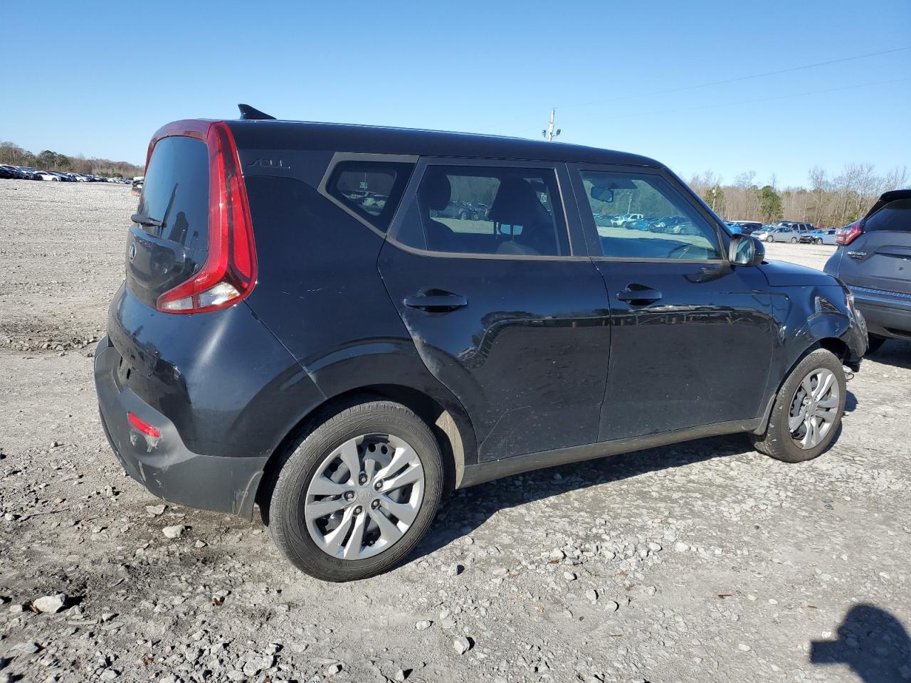 2021 KIA Soul VIN KNDJ23AU6M7787146 Copart auction photo, front end damage thumbnail 3