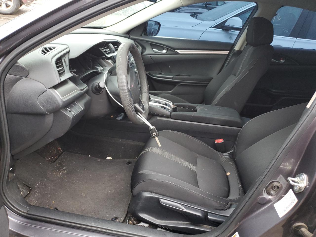 2017 Honda Civic VIN 19XFC2F55HE213237 Copart auction photo, all over damage thumbnail 7