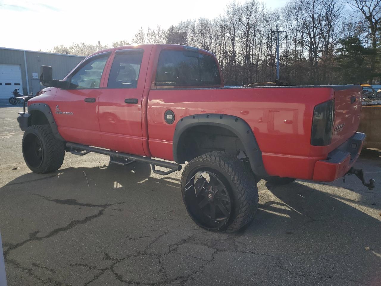 2003 Dodge RAM VIN 3D7KU28613G809501 Copart auction photo, rear end / minor dent/scratches damage thumbnail 2