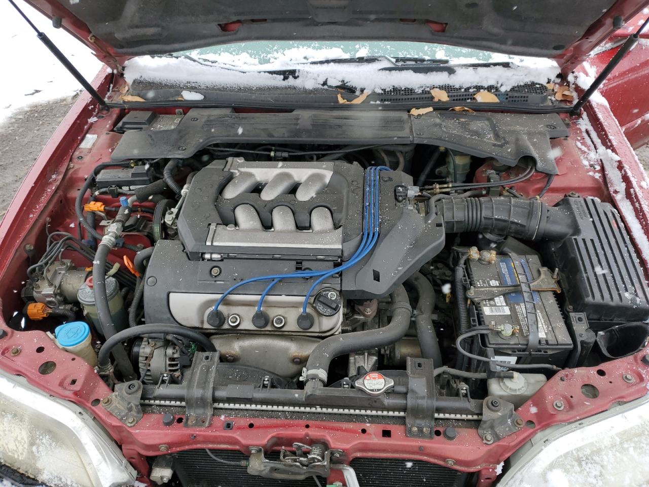 1998 Acura CL VIN 19UYA2259WL013102 Copart auction photo, front end damage thumbnail 11
