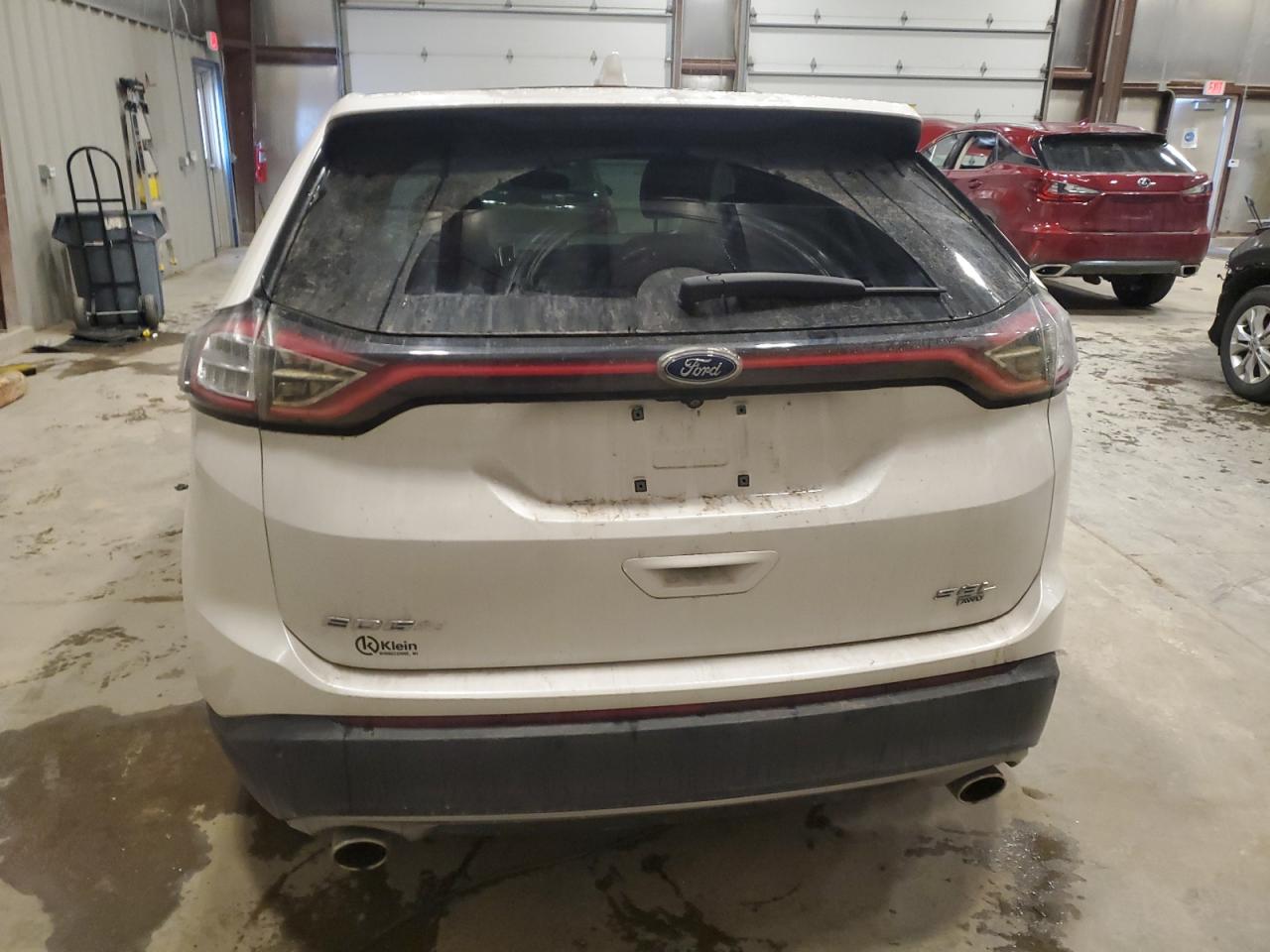 2016 Ford Edge VIN 2FMPK4J83GBC18491 Copart auction photo, front end / undercarriage damage thumbnail 6