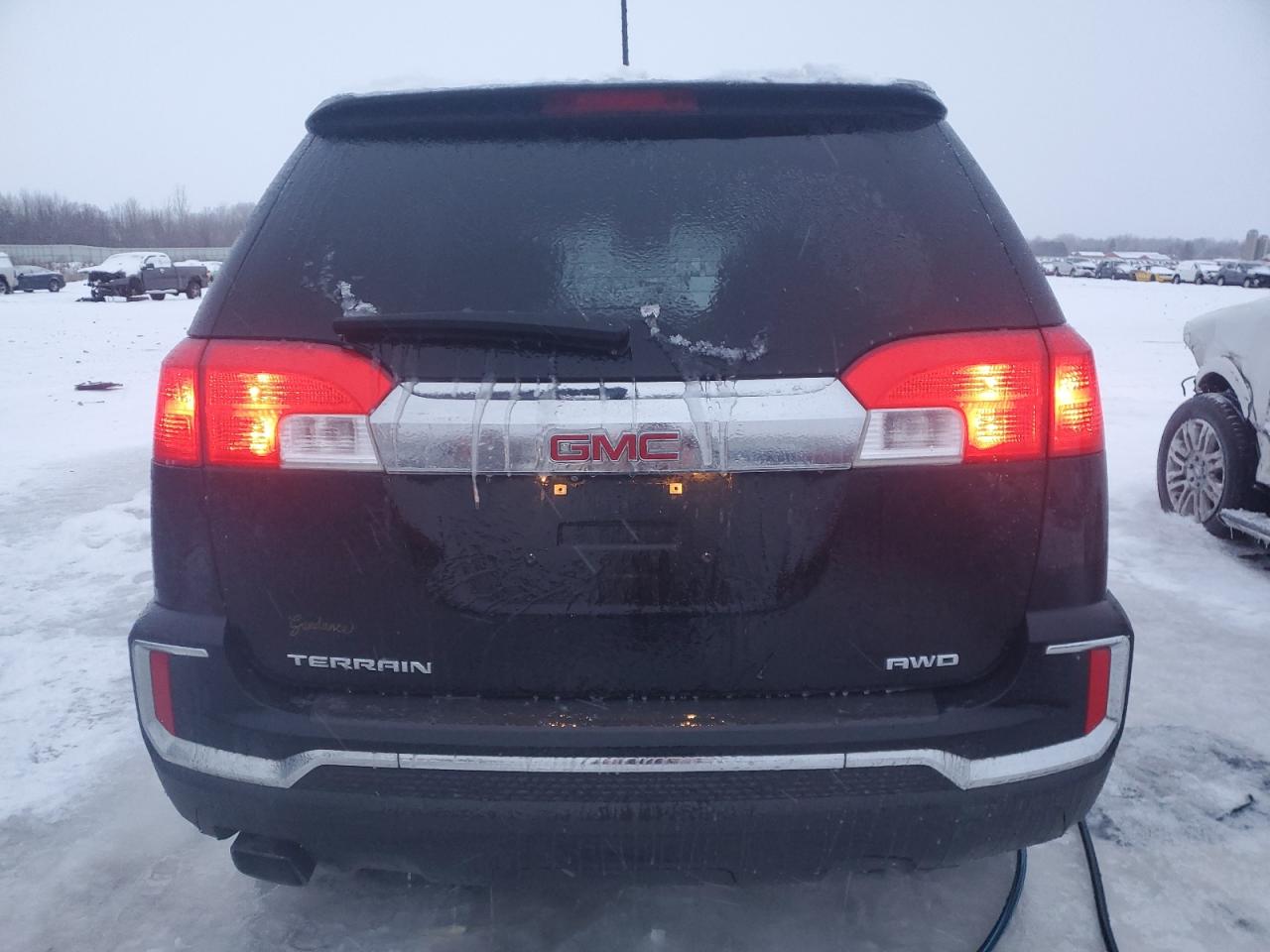 2016 GMC Terrain VIN 2GKFLTEK1G6303291 Copart auction photo, front end damage thumbnail 6