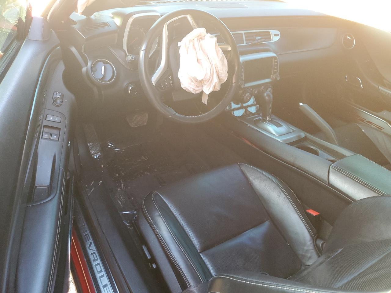 2013 Chevrolet Camaro VIN 2G1FK1EJ8D9122654 Copart auction photo, front end / side damage thumbnail 8