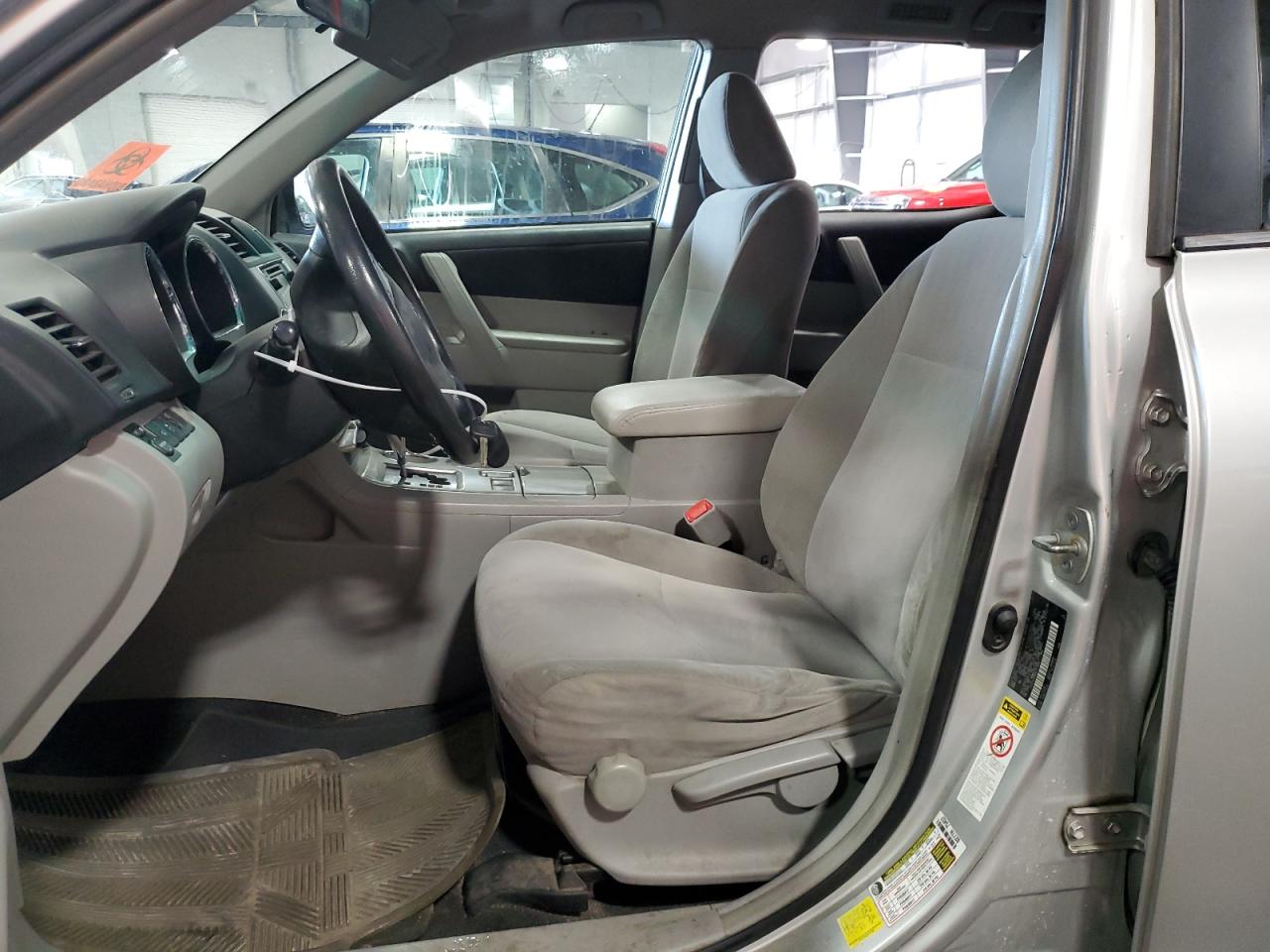 2013 Toyota Highlander VIN 5TDZK3EH6DS127890 Copart auction photo, rollover damage thumbnail 7