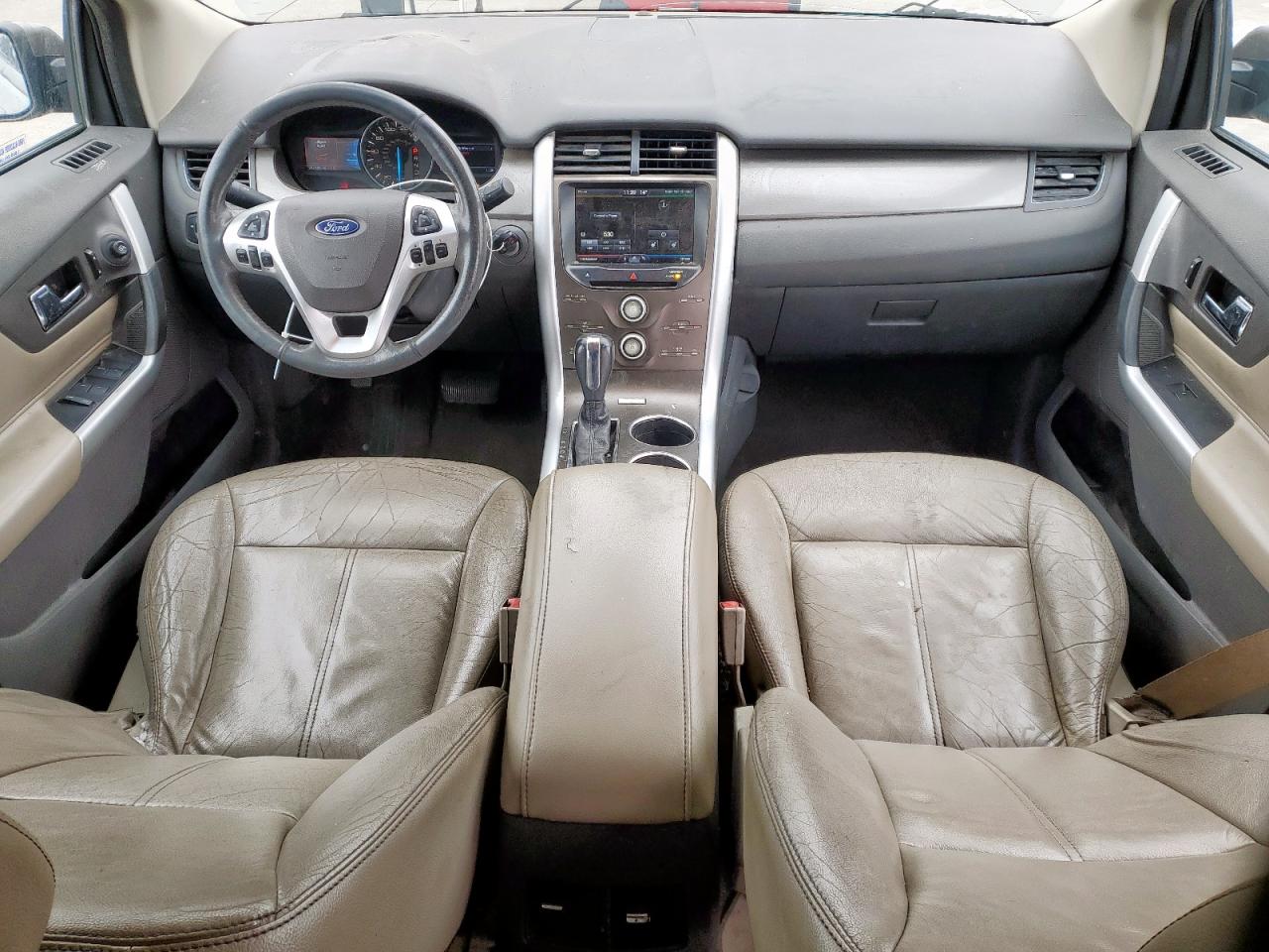 2014 Ford Edge VIN 2FMDK3JC7EBA53608 Copart auction photo, front end damage thumbnail 8