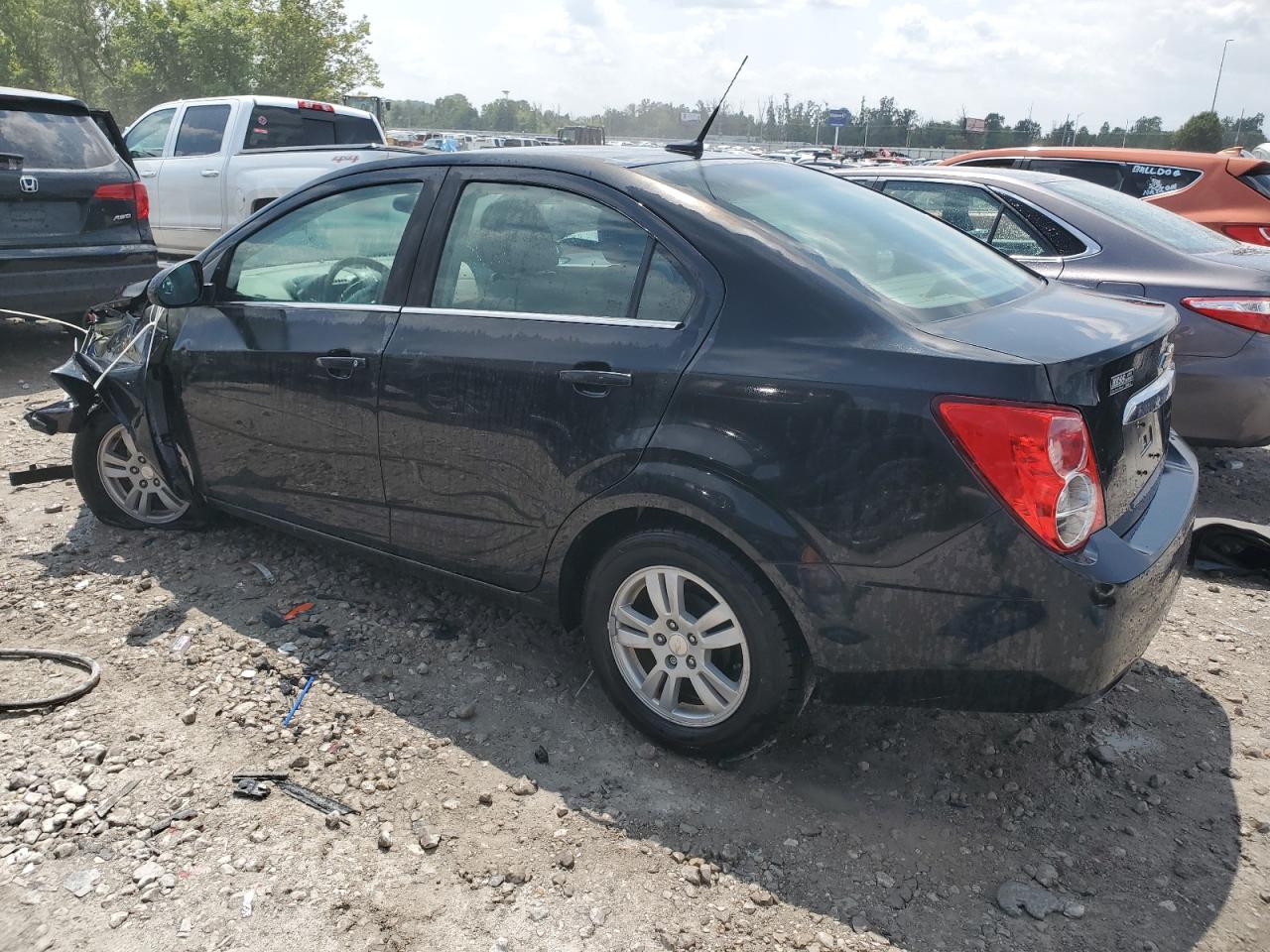 2014 Chevrolet Sonic VIN 1G1JC5SH0E4191875 Copart auction photo, front end damage thumbnail 2