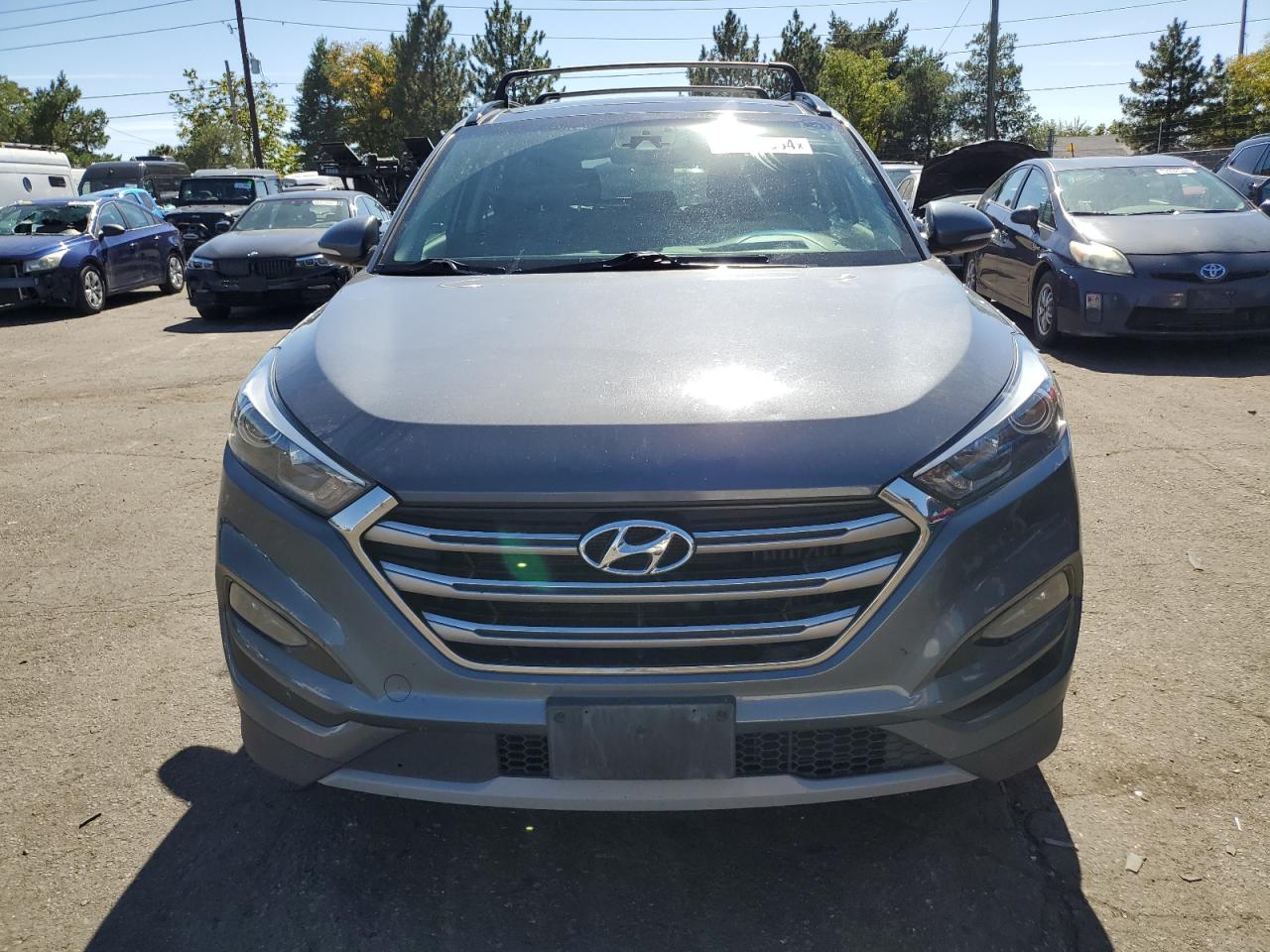 2017 Hyundai Tucson VIN KM8J3CA2XHU519957 Copart auction photo, hail damage thumbnail 5