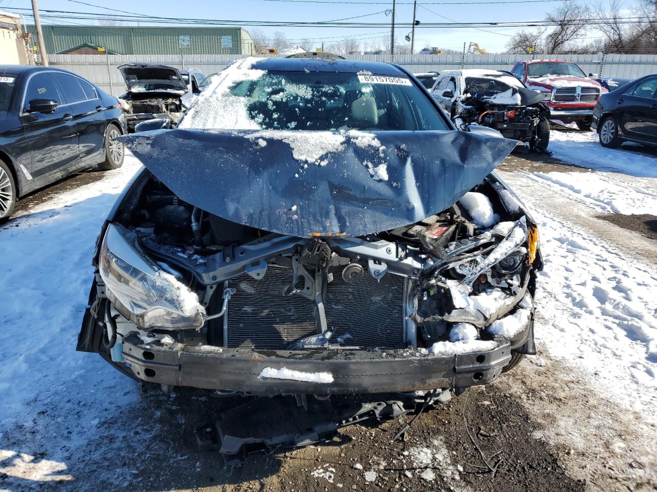 2015 Toyota Corolla VIN 2T1BPRHE1FC461182 Copart auction photo, front end damage thumbnail 5
