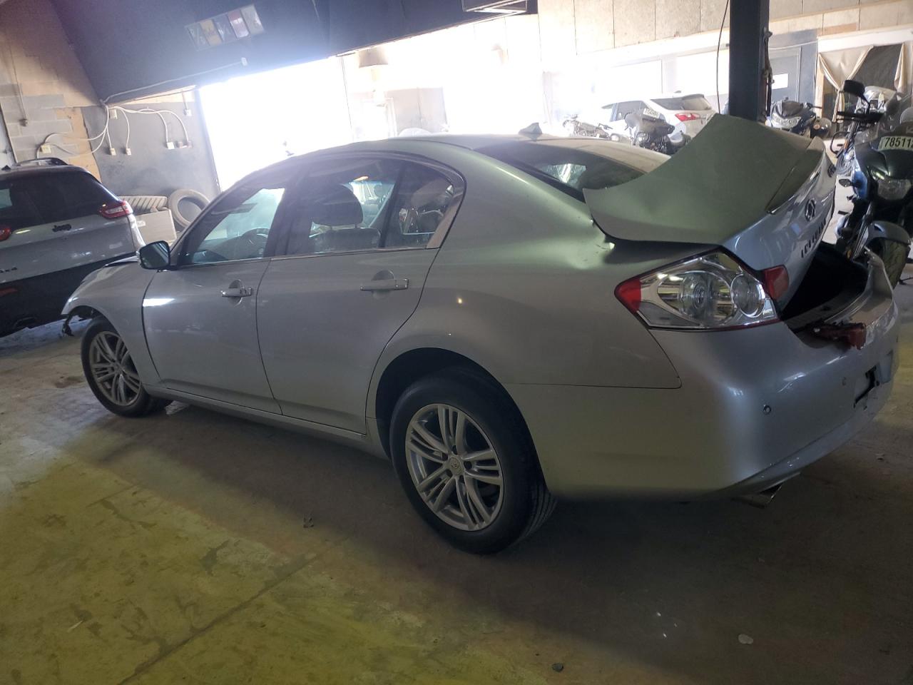 2012 Infiniti G VIN JN1CV6ARXCM970789 Copart auction photo, all over / mechanical damage thumbnail 2