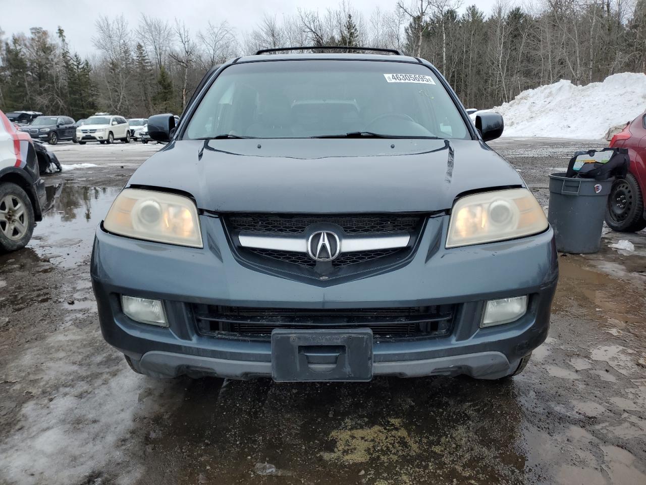 2004 Acura MDX VIN 2HNYD18974H002386 Copart auction photo, side / undercarriage damage thumbnail 5