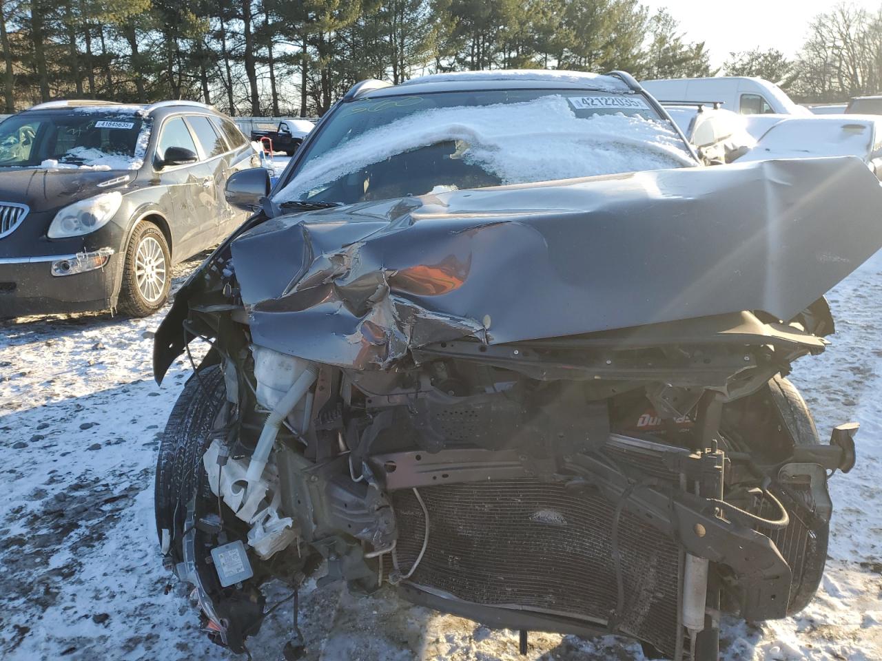 2018 Mitsubishi Outlander VIN JA4AP4AW8JU001539 Copart auction photo, front end damage thumbnail 5