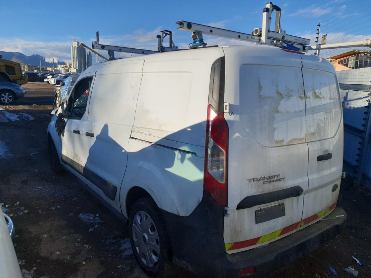 2022 Ford Transit VIN NM0LS7S27N1526400 Copart auction photo, front end / side damage thumbnail 2