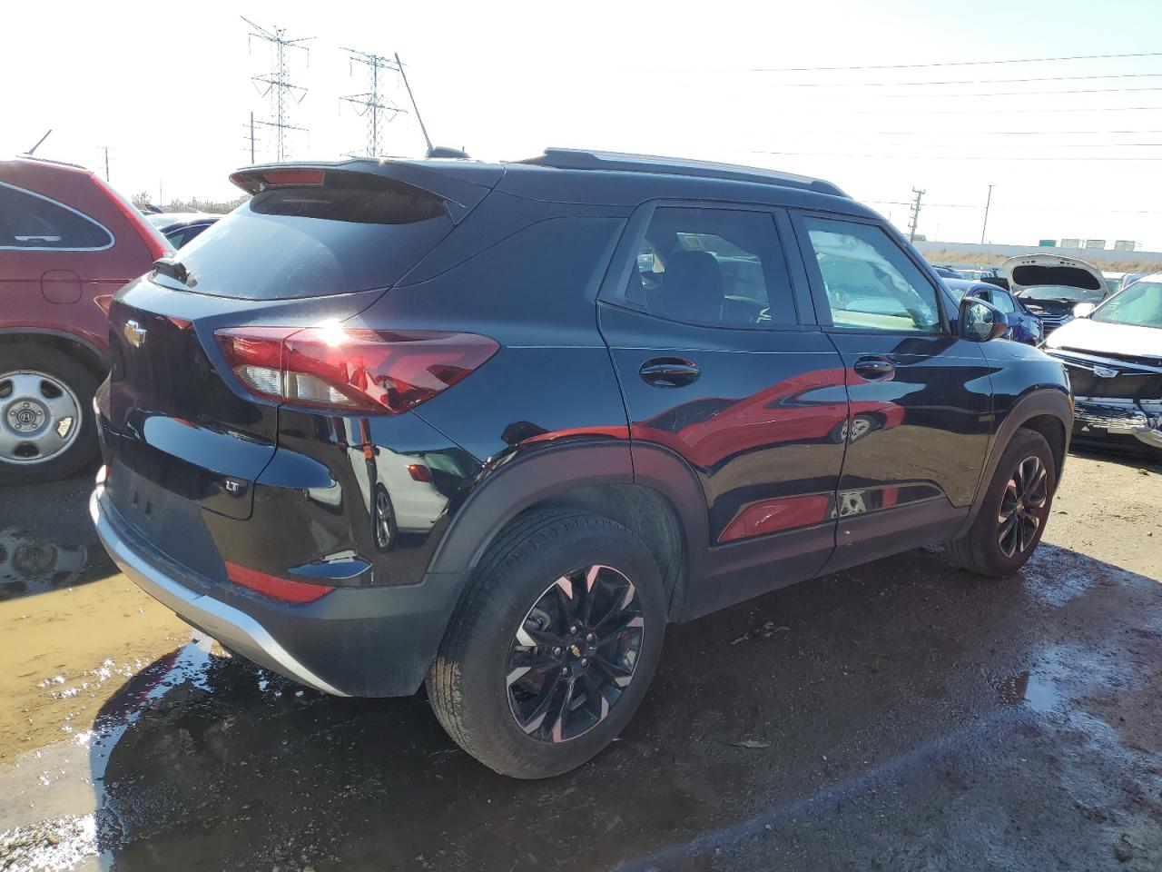 2023 Chevrolet TrailBlazer VIN KL79MPS25PB181059 Copart auction photo, front end / side damage thumbnail 3